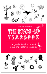 The startup yearbook - a guide to document your marketing journey, providing entrepreneur support and startup tips.