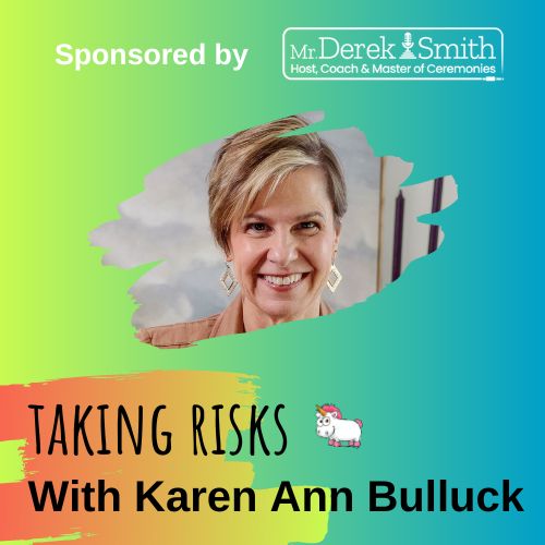 Taking risks with Karen, a startup coach for marketing support.